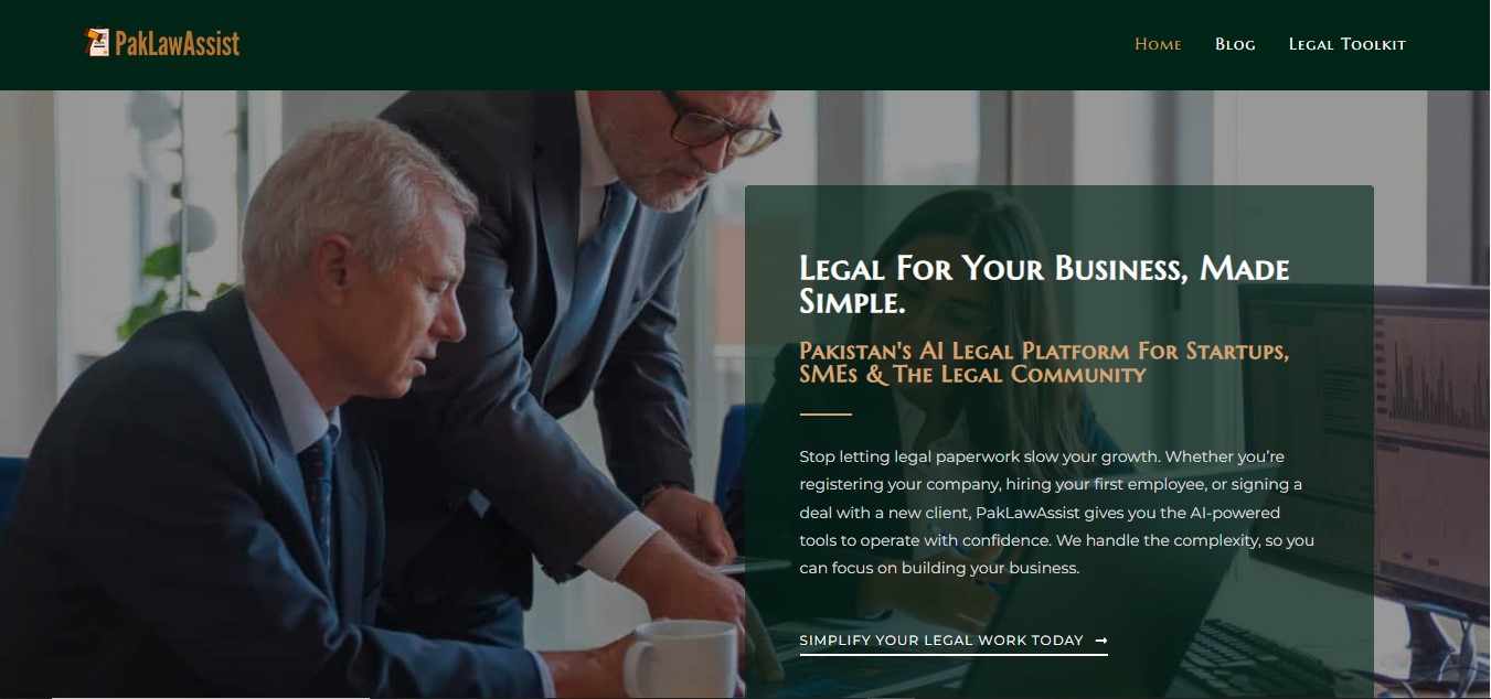 Legal Tech - Pakistan